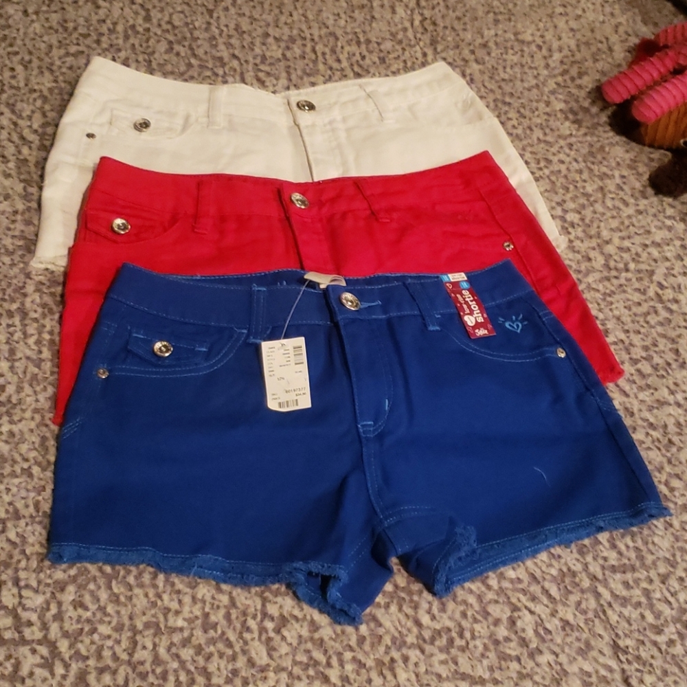 Girls Justice Shorts Bundle